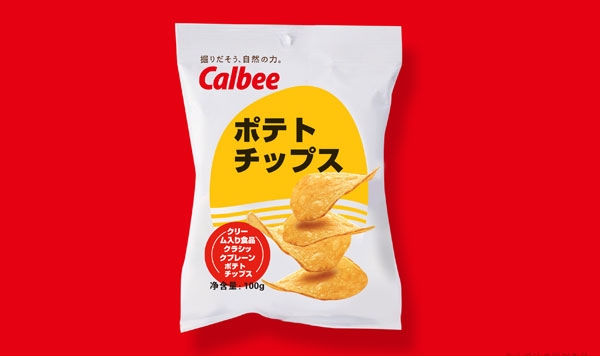 calbee薯片包裝設(shè)計