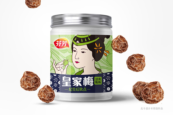 古典休閑食品包裝設(shè)計(jì)